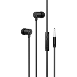 Проводные наушники HOCO M63 Ancient sound, Jack 3.5mm, 1.2 м, черный