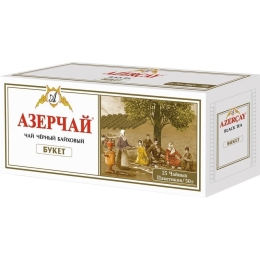 Чай черный пакетированный Azercay 25пак Букет 50 г (4630006820379)