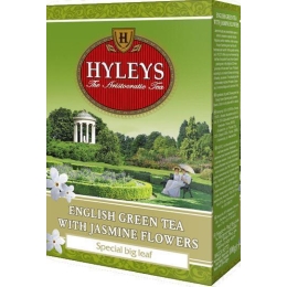 Чай зеленый листовой Hyleys Английский с жасмином 100 г (4607807010421)