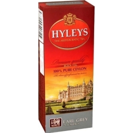 Чай черный пакетированный Hyleys 25пак Эрл гей 50 г (4607807010759)