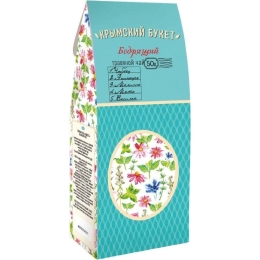 Чай листовой травяной Крымский букет Бодрость 50 г (4607051542211)