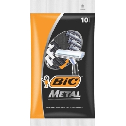 Набор бритв без сменных картриджей Bic Metal 10 шт (3086126636481)