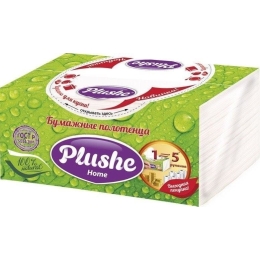 Бумажные полотенца Plushe Home 250 листов, 1 слой(7942361015008)