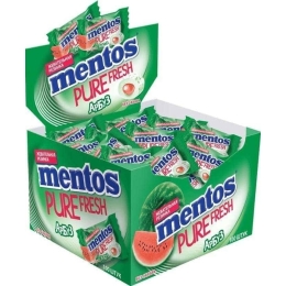 Жевательная резинка Mentos Pure Fresh Арбуз 2 г (46231529)