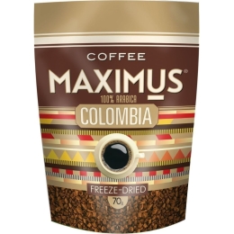 Кофе растворимый Maximus Colombia 70 г (4607051541719)