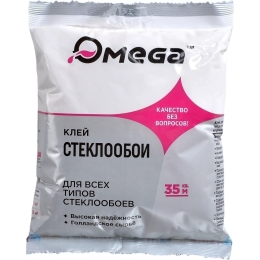 Клеи для обоев Omega Стеклообои 300 г (4631152185152)