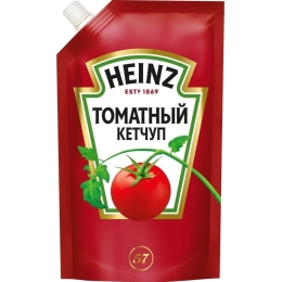 Кетчуп томатный Heinz 350 г (4601674008642)