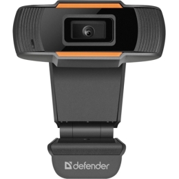 Веб-камера Defender G-Lens 2579, черный/оранжевый