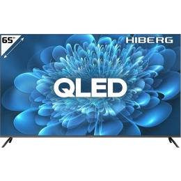 Телевизор 65" Hiberg QLED 65Y, Smart, 4K