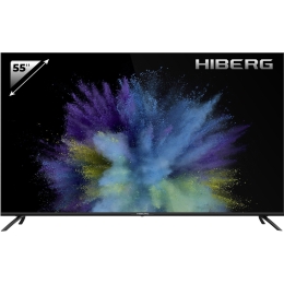Телевизор 55" Hiberg 55Y UHD-R, Smart, 4K