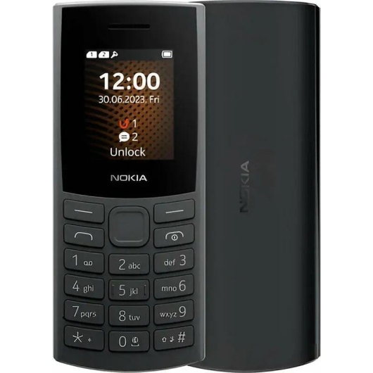 Мобильный телефон NOKIA 106 TA-1564 DS charcoal