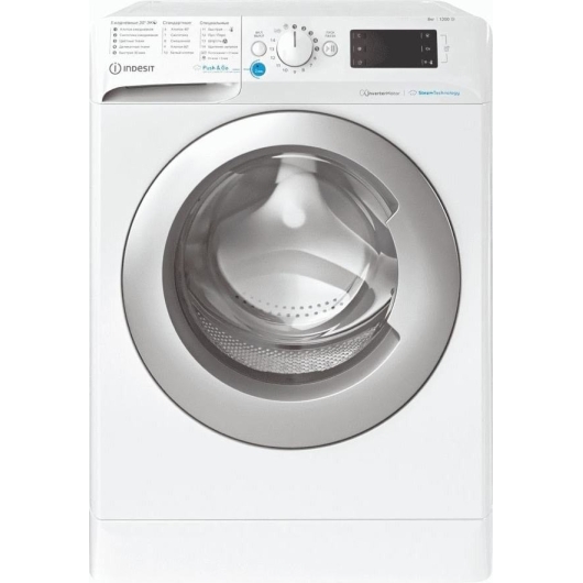 Узкая стиральная машина Indesit BWSE 81293X WSV RU