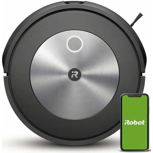 Пылесос-робот Irobot Roomba J7 J715840 RND черный/черный 60Вт