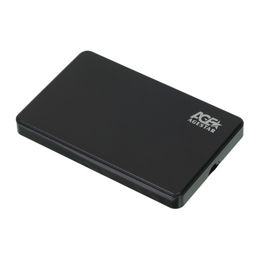 Внешний корпус для HDD AgeStar 3UB2P2 Sata III пластик черный 2.5"