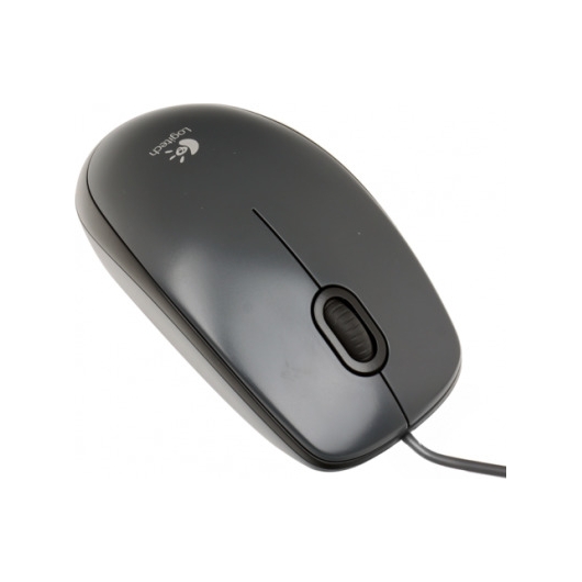 Мышь Logitech M100 (M100r) Gray, USB, оптическая, проводная (910-005003/910-001604/910-005006)