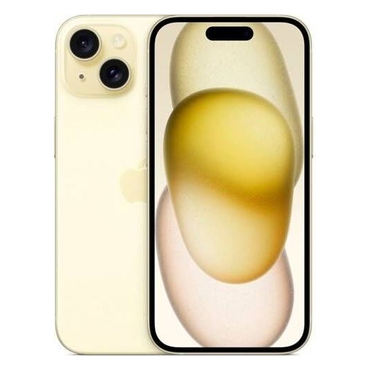 Смартфон Apple iPhone 15 128Gb Yellow (Желтый) nano-SIM + eSIM