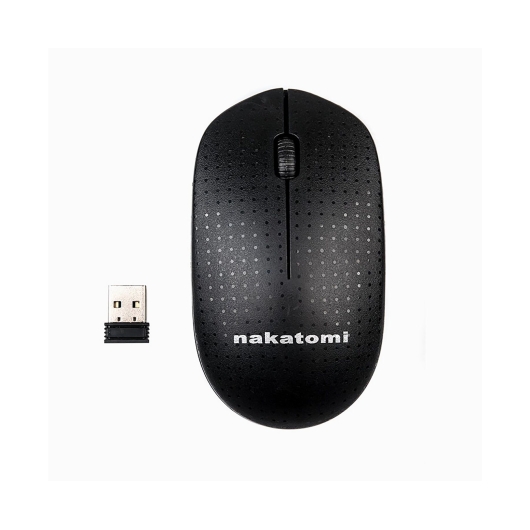 Мышь оптическая беспроводная Nakatomi Navigator MRON-02U (black)