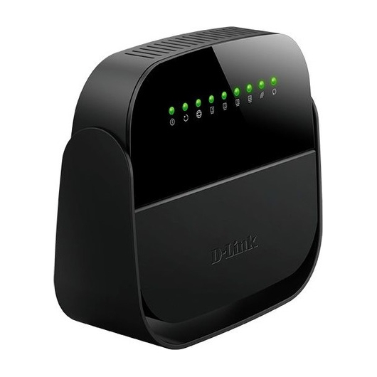 Роутер D-Link DSL-2640U/R1A N150 черный