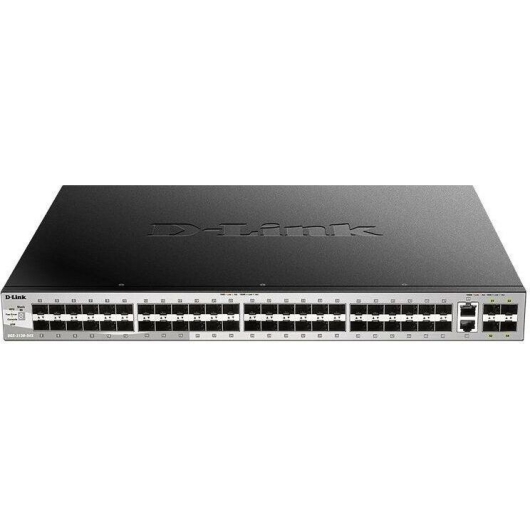 Коммутатор D-Link DGS-3130-54S/BY/A1A (48 x SFP, 2 x 10GE, 4 x SFP+, L3)