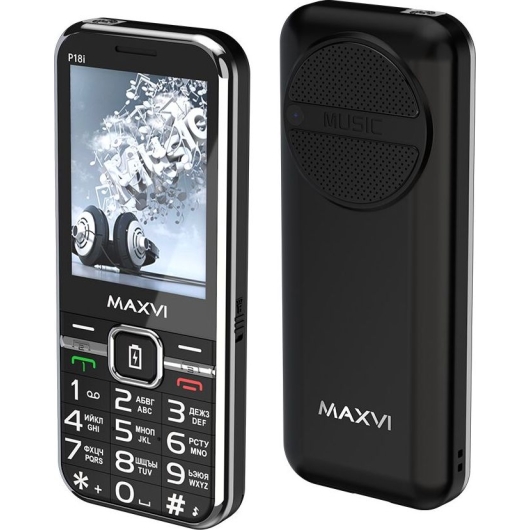 Мобильный телефон MAXVI P18i Black