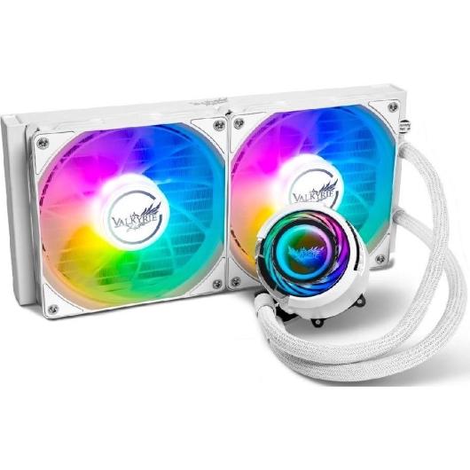 СВО Valkyrie Jarn 280 ARGB White (HW C280W) / 2x140mm ARGB fans, 500-1850RPM, 105CFM, 32dBA, 300W TDP