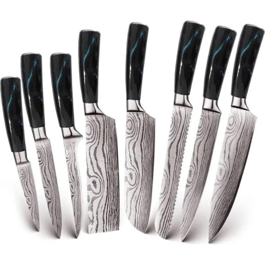 Набор ножей Kitchen Knife Set BU02KN8 blue