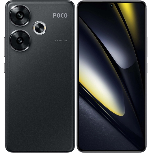 Смартфон POCO F6 12/512 Black;  6.67&quot; AMOLED 120Гц; 2712x1220; Snapdragon 8s Gen 3 8 ядер 3.0Ггц; 12Гб/512Гб; 50+8 Мп/20Мп BT5.4; WiFi 802.11ax; Andro