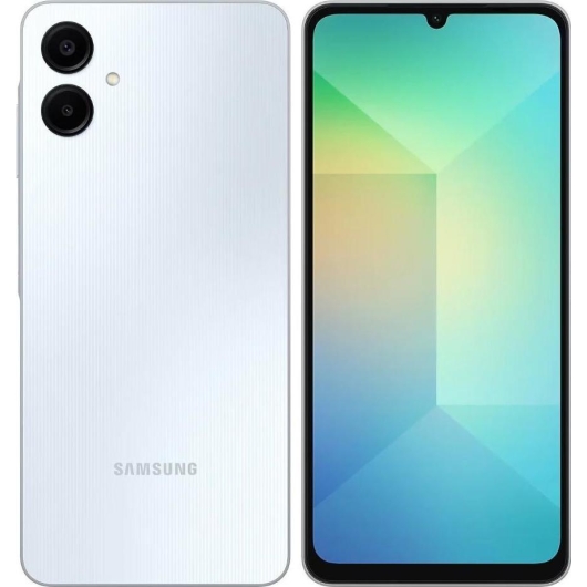 Смартфон Samsung Galaxy A06 4/128Gb Blue; (SM-A065FZKG) 6.7&quot; PLS 60Гц; 1600x720; MT Helio G85 8 ядер 2 ГГц; 4Гб/128Гб; 50+2 Мп/8Мп BT5.3; WiFi 802.11a