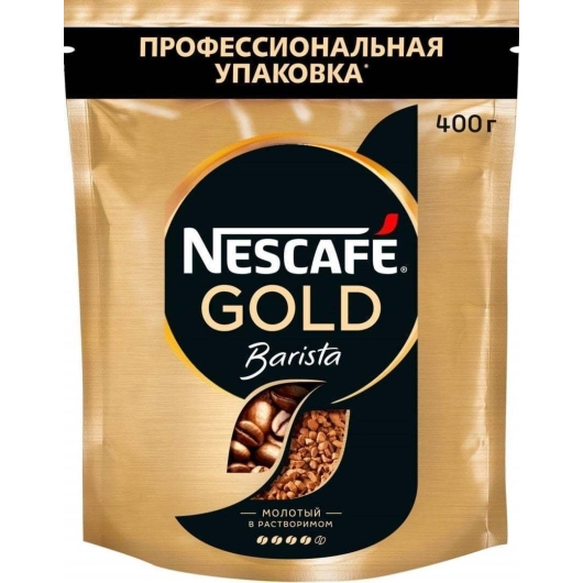 Кофе растворимый Nescafe Gold Barista 400 г (4607085440545)