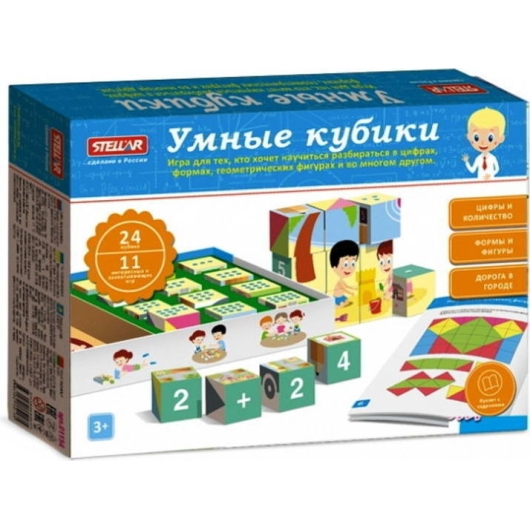 Настольная игра №54 Умные кубики(4680032730135)