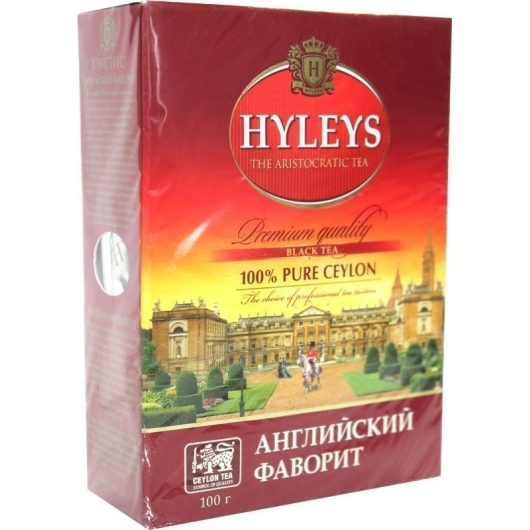 Чай черный листовой Hyleys Английский Фаворит 100 г (4607807010438)