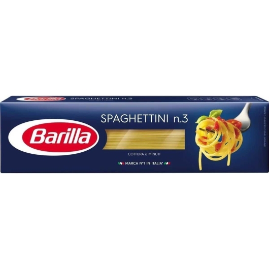 Макаронные изделия Barilla Спагеттини n.3 450 г (8076809576109)