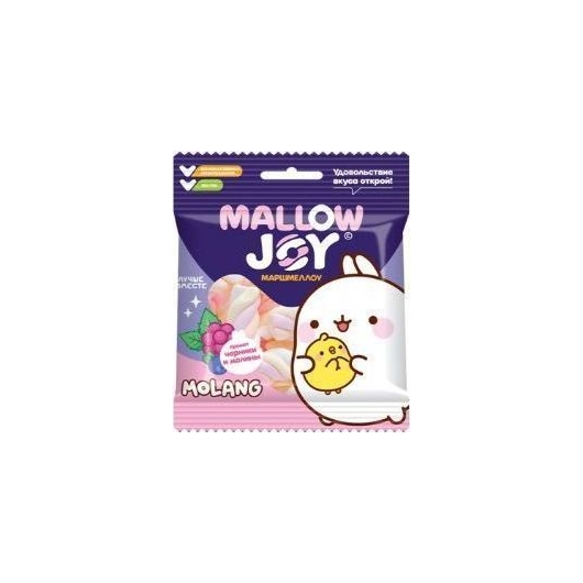 Маршмеллоу MOLANG MALLOW JOY с начинкой во флоупаке, 25г