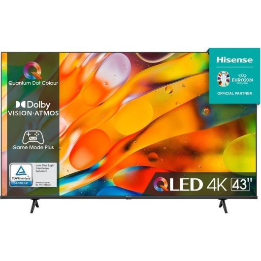 Телевизор 43" Hisense 43E7KQ, Smart, 4K