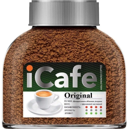 Кофе растворимый гранулированный iCAFE Original, 100 г.